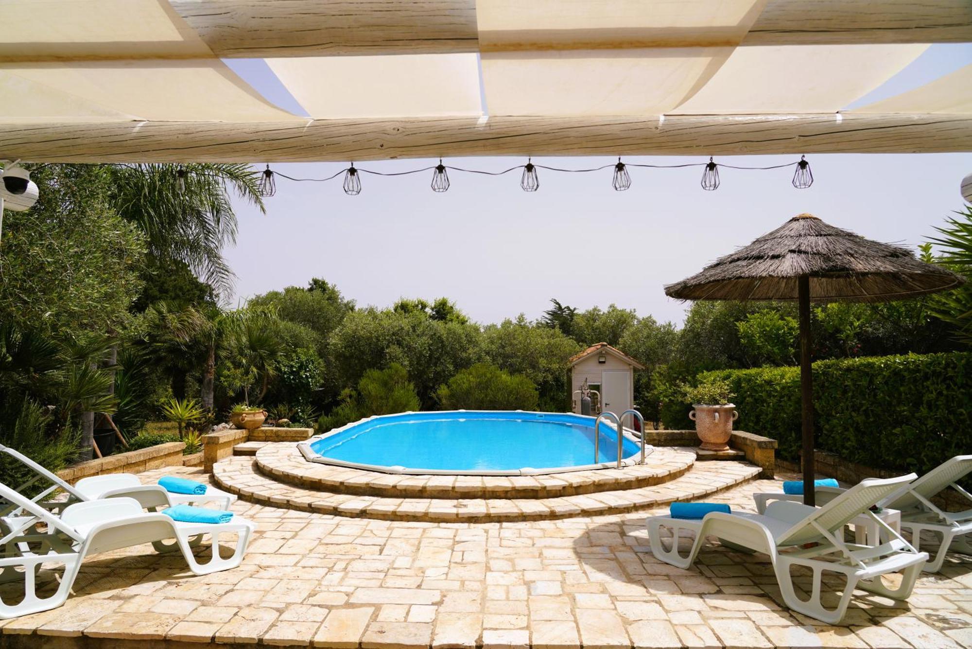 Villa Chanel Bellissima Villa Con Piscina Immersa Nella Valle D'Itria أوستوني المظهر الخارجي الصورة